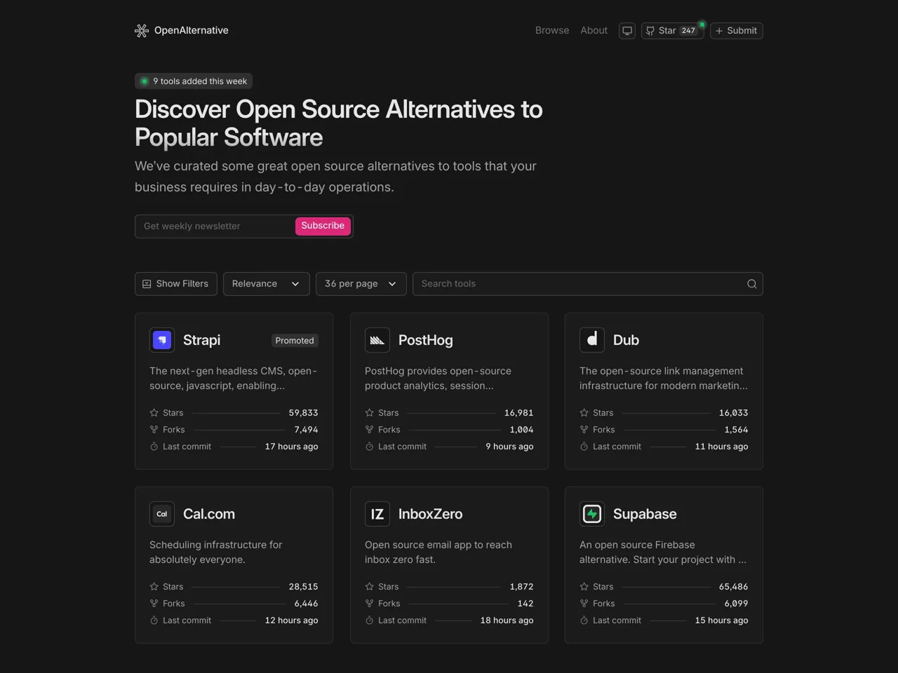 OpenAlternative